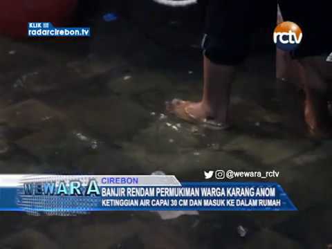 Banjir Rendam Permukiman Warga Karang Anom