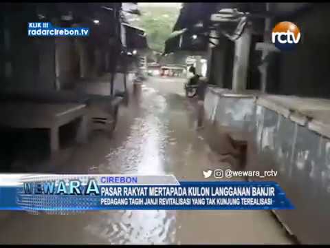 Pasar Rakyat Mertapada Kulon Langganan Banjir