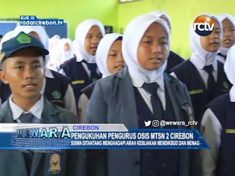 Pengukuhan Pengurus Osis MTSN 2 Cirebon
