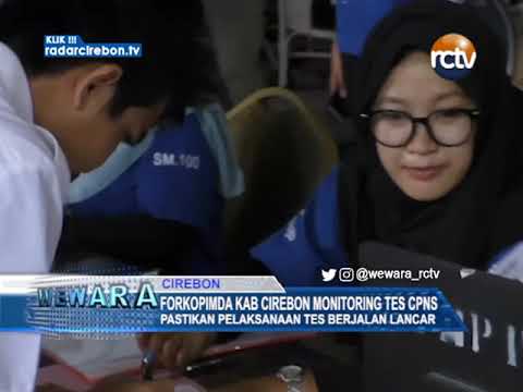 Forkopimda Kab Cirebon Monitoring Tes CPNS