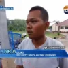 Pasca Banjir SMK Cibening Dibersihkan