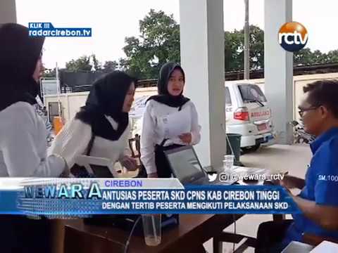 Antusias Peserta SKD CPNS Kab Cirebon Tinggi