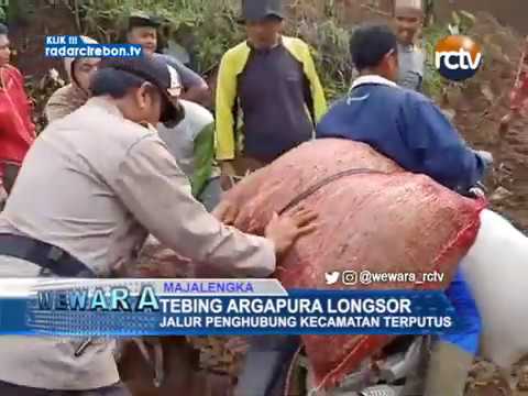 Tebing Argapura Longsor