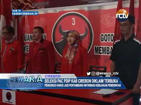 Seleksi PAC PDIP Kab Cirebon Diklaim Terbuka
