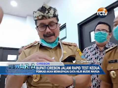 Bupati Cirebon Jalani Rapid Test Kedua