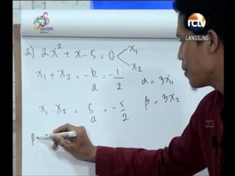 Belajar di Rumah - Pembahasan Matematika SMA Sesi II