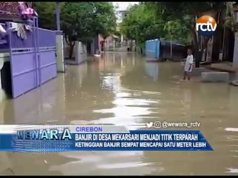 Banjir Di Desa Mekarsari Menjadi Titik Terparah