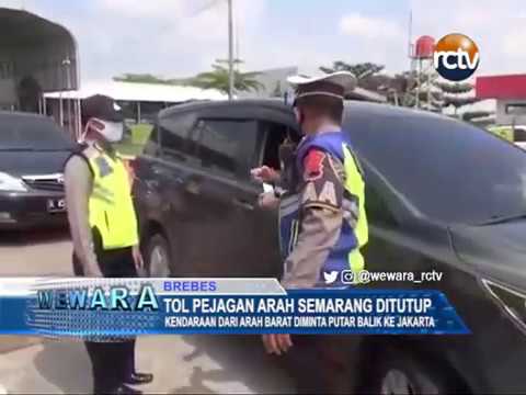 Tol Pejagan Arah Semarang Ditutup