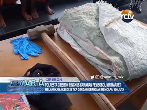 Polresta Cirebon Ringkus Kawanan Pembobol Minimarket