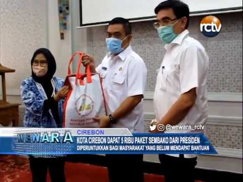 Kota Cirebon Dapat 5 Ribu Paket Sembako Dari Presiden