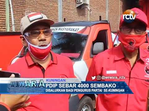 PDIP Sebar 4000 Sembako