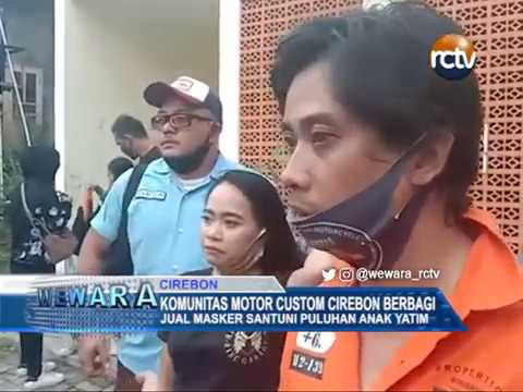 Komunitas Motor Custom Cirebon Berbagi