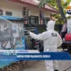 Kampung Pesisir Panjunan Kota Cirebon Disemprot Disinfektan