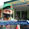 Viral TNI Bantu ODGJ Tak Berpakaian