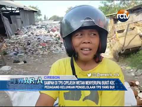 Sampah di TPS Cipejeuh Wetan Menyerupai Bukit Kecil