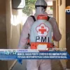 Muncul Kasus Positif Covid-19 Di Kecamatan Plered, Petugas Menyemprotkan Cairan Disinfektan Masal