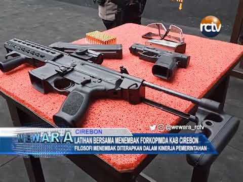 Latihan Bersama Menembak Forkopimda Kab Cirebon