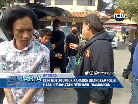Curi Motor Untuk Karaoke Ditangkap Polisi