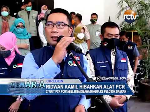 Ridwan Kamil Hibahkan Alat PCR