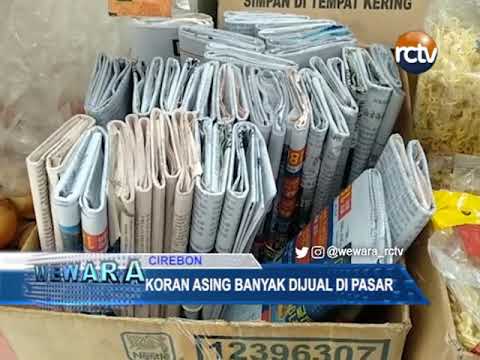 Koran Asing Banyak Dijual di Pasar