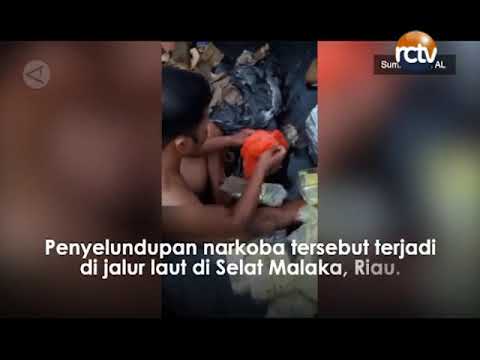 TNI AL Lanal Dumai Gagalkan Penyelundupan Sabu 10,75 Kilogram