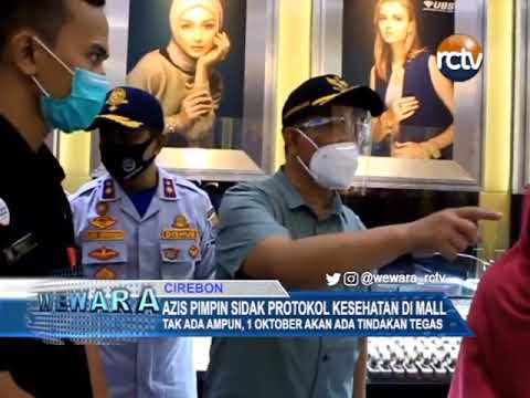 Azis Pimpin Sidak Protokol Kesehatan Di Mall