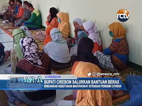 Bupati Cirebon Salurkan Bantuan Beras