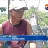 Jembatan Gantung Penghubung 2 Kecamatan Rawan Ambruk