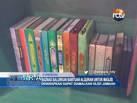 Baznas Salurkan Bantuan Alquran untuk Masjid