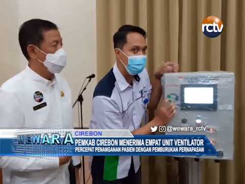 Pemkab Cirebon Menerima Empat Unit Ventilator