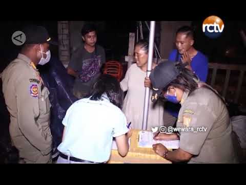 Tim Gabungan Razia Pembatasan Jam Malam Di Jayapura