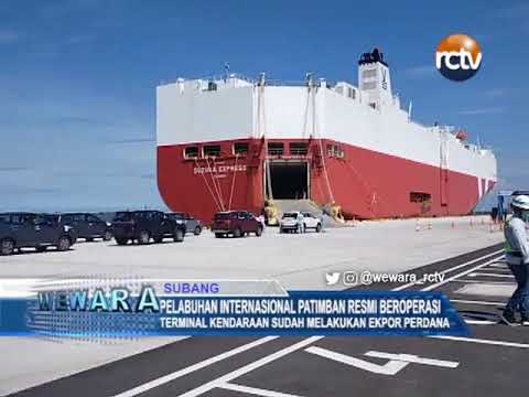 Pelabuhan Internasional Patimban Resmi Beroperasi