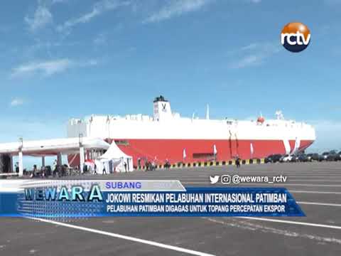 Jokowi Resmikan Pelabuhan Internasional Patimban