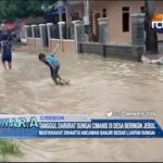 Tanggul Darurat Sungai Cimanis di Desa Beringin Jebol