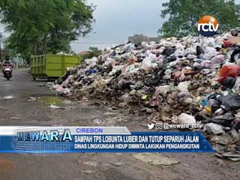 Sampah TPS Lobunta Luber dan Tutup Separuh Jalan