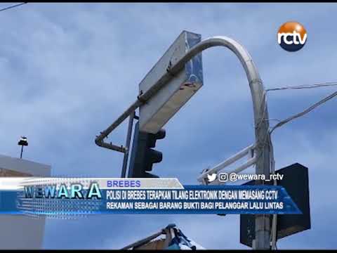 Polisi di Brebes Terapkan Tilang Elektronik dengan Memasang CCTV