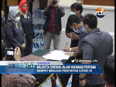Walikota Cirebon Jalani Vaksinasi Pertama
