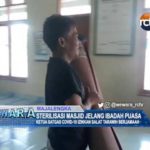 Sterilisasi Masjid Jelang Ibadah Puasa