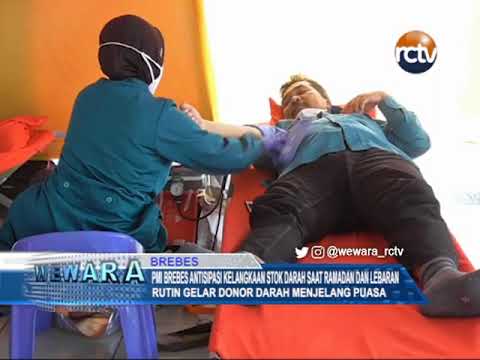 PMI Brebes Antisipasi Kelangkaan Stok Darah Saat Ramadhan Dan Lebaran