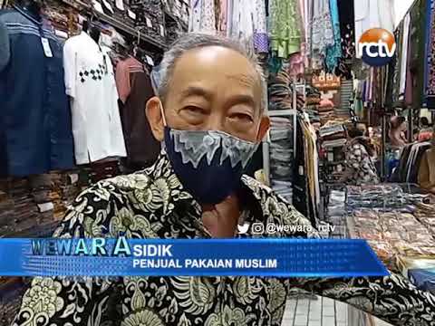 Penjualan Pakaian Muslim Jelang Lebaran