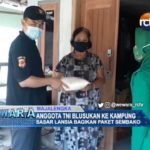 Anggota TNI Blusukan ke Kampung