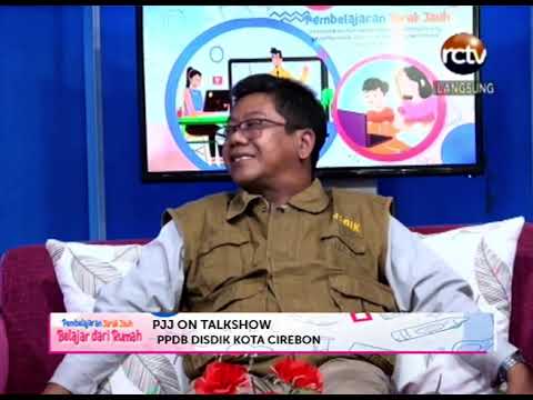 PJJ On Talkshow - PPDB Dinas Pendidikan Kota Cirebon 2021/2022