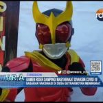Kamen Rider Dampingi Masyarakat Divaksin Covid-19