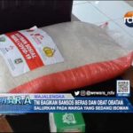 TNI Bagikan Bansos Beras dan Obat Obatan