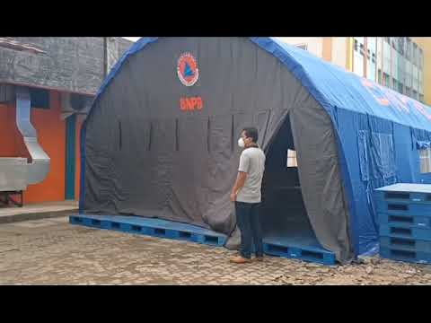 Kelebihan Daya Tampung, RSUD Cilegon Buka Tenda Darurat