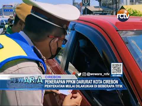 Penerapan PPKM Darurat Kota Cirebon