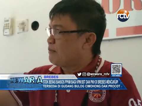 Stok Beras Bansos PPKM Bagi KPM BST dan PKH di Brebes Mencukupi