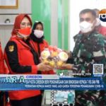 PDI-P Kota Cirebon Beri Penghargaan dan Bingkisan Kepada 7 RS dan PMI