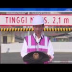 Presiden Resmikan Jalan Tol Segmen Kelapa Gading-Pulo Gebang