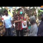 151 Mahasiswa Papua Di Kendari Terima Sembako Dari Polri